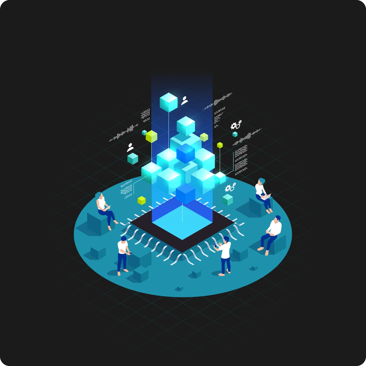 AI automation graphic